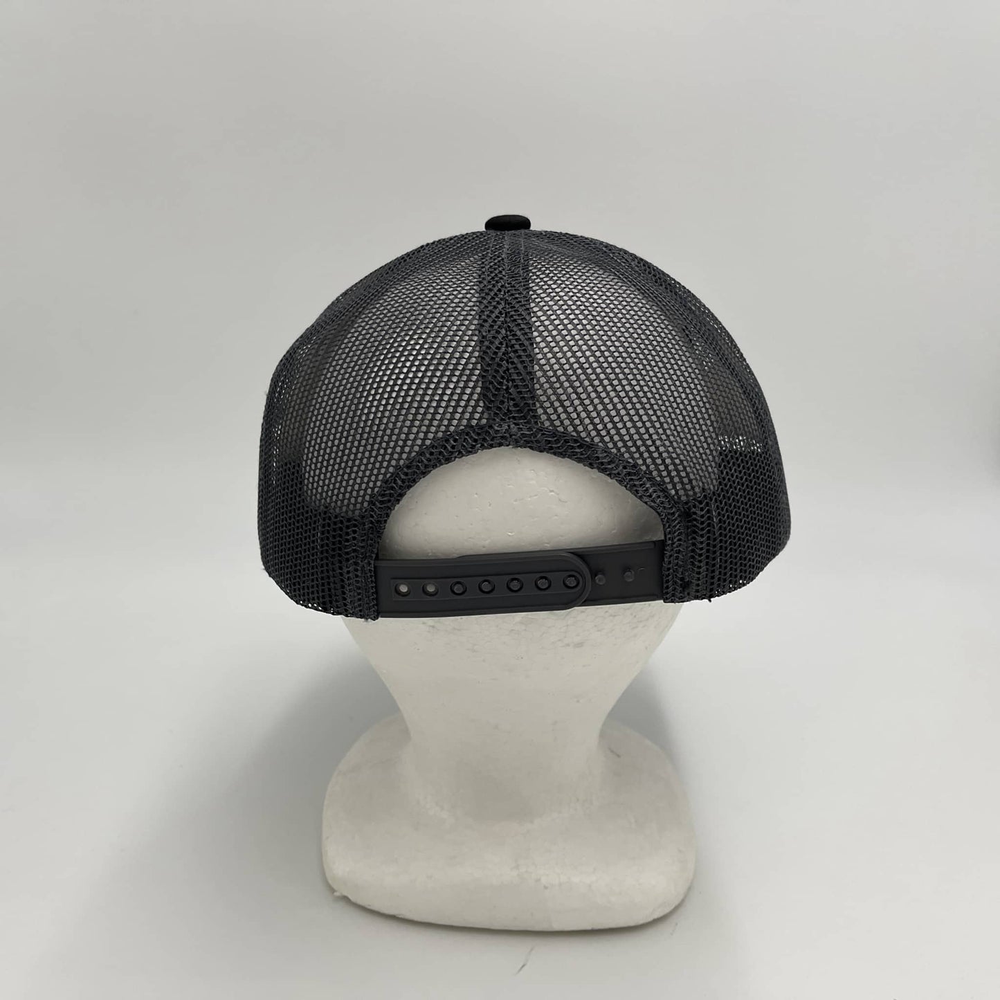 Plain Flat 6P Mesh Trucker Black and Navy Blue Mesh 12 pack CF6M1831 Cap Hat