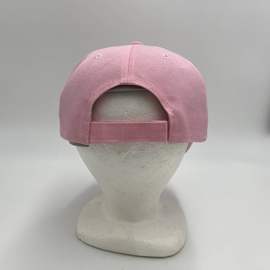Plain Sandwich Velcro Baby Pink 12 pack PCV0342 Cap Hat