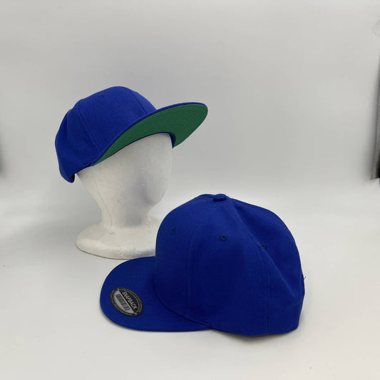 Plain UG Sandwich Velcro Blue-Under Green Bill 12 pack PCVG302 Cap Hat