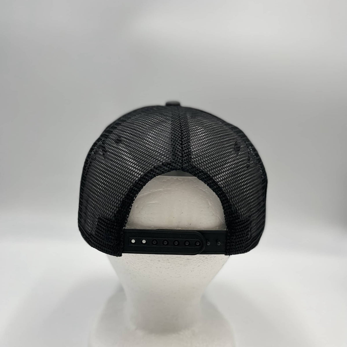 Plain Sponge Trucker Gray and Black Mesh 12-pck STM16 Cap Hat