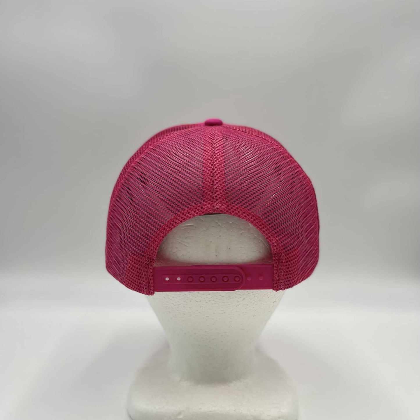 Plain Sponge Trucker Hot Pink 12-pck STM21 Cap Hat