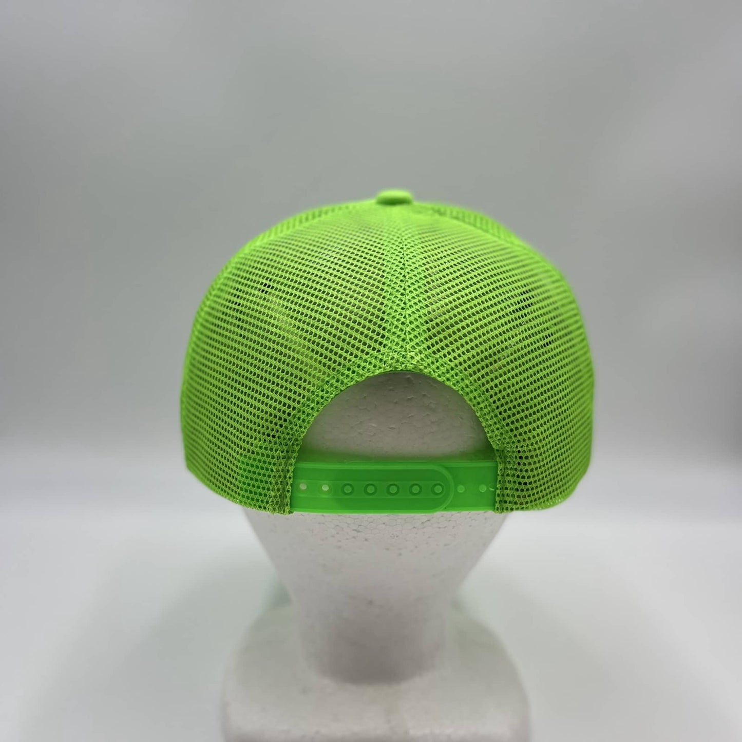 Plain Sponge Trucker Neon Green 12-pck STM14 Cap Hat