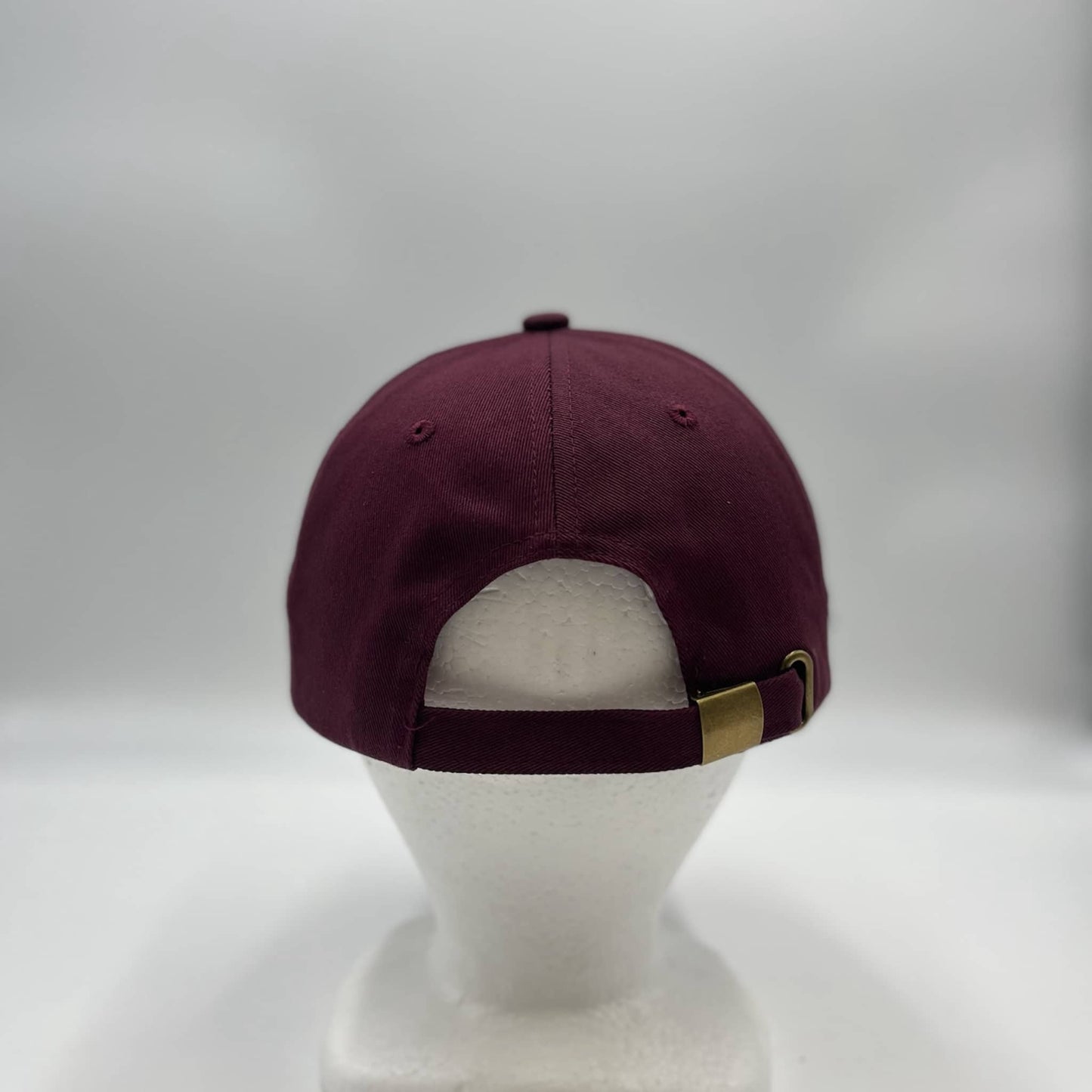 Plain Cotton Cap Burgandy 12-pck CCW0806 Cap Hat