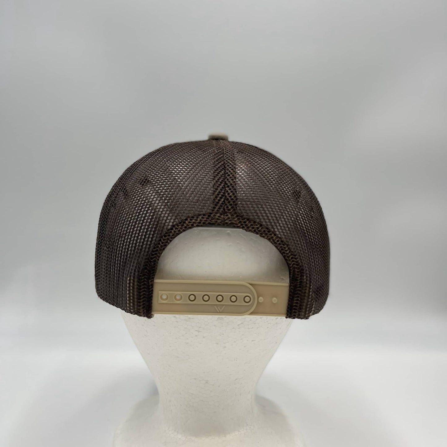 Plain Mesh Velcro Tan and Brown Mesh 12-pack CTM1141 Cap Hat