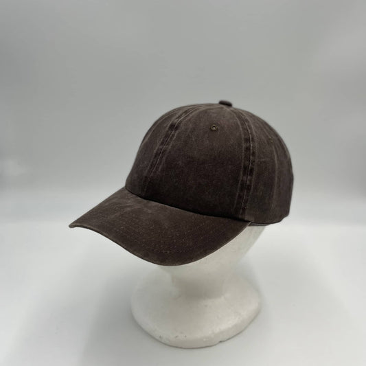 Plain Pigment Dyed Cap Brown 12 pack PPDW1903 Cap Hat