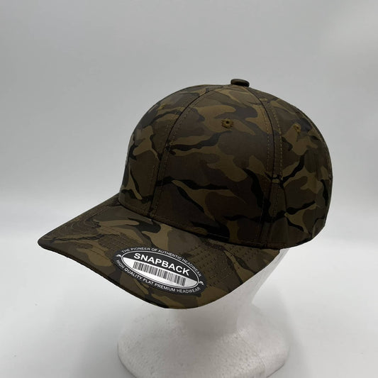 CAMO 6 Panel New Trucker Gold Camo 12 pack NS6TMC8 Cap Hat