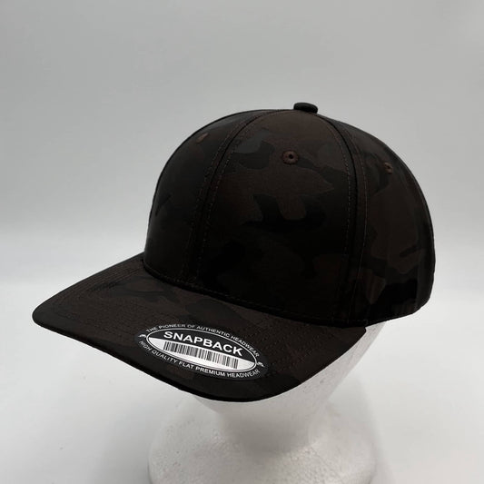 CAMO 6 Panel New Trucker Brown Camo 12 pack NS6TMC12 Cap Hat