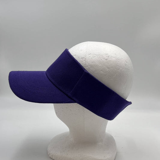 Sunvisor Purple 12 pack PVC0418 Cap Hat