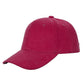 6 Panel Corduroy Solid Buckle Hat