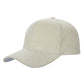 6 Panel Corduroy Solid Buckle Hat