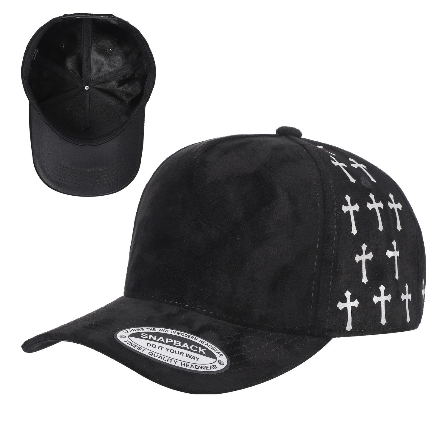 5SSTG - 5 Panel Suede Satin Gilding