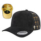 5SSTG - 5 Panel Suede Satin Gilding