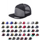 7FTM - 7 Panel Flat Bill Trucker Cap