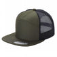 7FTM - 7 Panel Flat Bill Trucker Cap