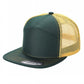 7FTM - 7 Panel Flat Bill Trucker Cap
