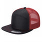 7FTM - 7 Panel Flat Bill Trucker Cap