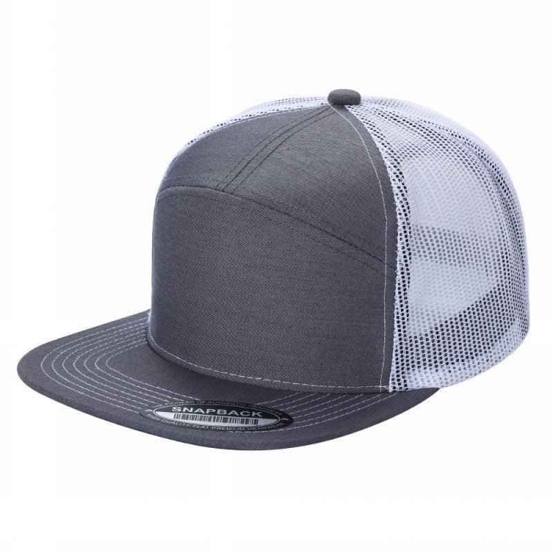 7FTM - 7 Panel Flat Bill Trucker Cap