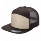 7FTM - 7 Panel Flat Bill Trucker Cap