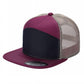 7FTM - 7 Panel Flat Bill Trucker Cap