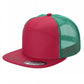 7FTM - 7 Panel Flat Bill Trucker Cap