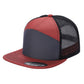 7FTM - 7 Panel Flat Bill Trucker Cap
