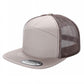7FTM - 7 Panel Flat Bill Trucker Cap