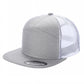 7FTM - 7 Panel Flat Bill Trucker Cap