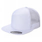 7FTM - 7 Panel Flat Bill Trucker Cap