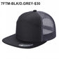 7FTM - 7 Panel Flat Bill Trucker Cap