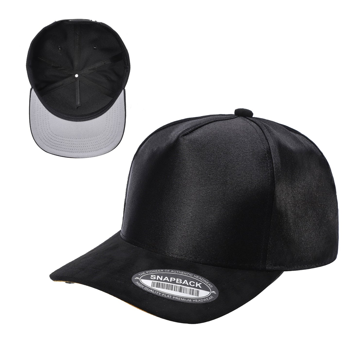 TCSTS - Satin Snapback Suede Bills