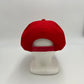 Plain Poly Snapback Red 12 pack PFS0512 Cap Hat
