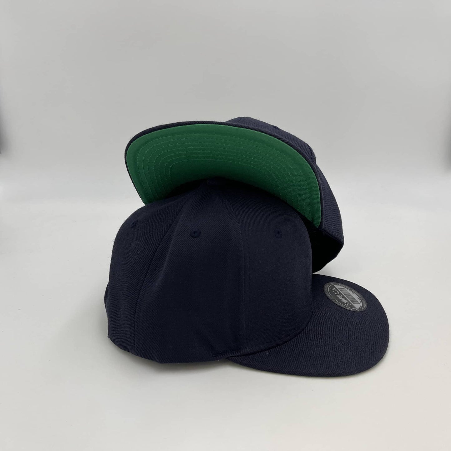 Plain UG Sandwich Velcro Navy Blue-Under Green Bill 12 pack PCVG301 Cap Hat