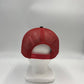 Plain Flat 6P Mesh Trucker Black and Red Mesh 12-pck CF6M1866 Cap Hat