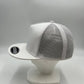 Plain Flat 5P Mesh Trucker White and White 12-pck CF5M1221 Cap Hat