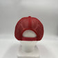 Plain Flat 5P Mesh Trucker Red and Red Mesh 12-pck CF5M1218 Cap Hat