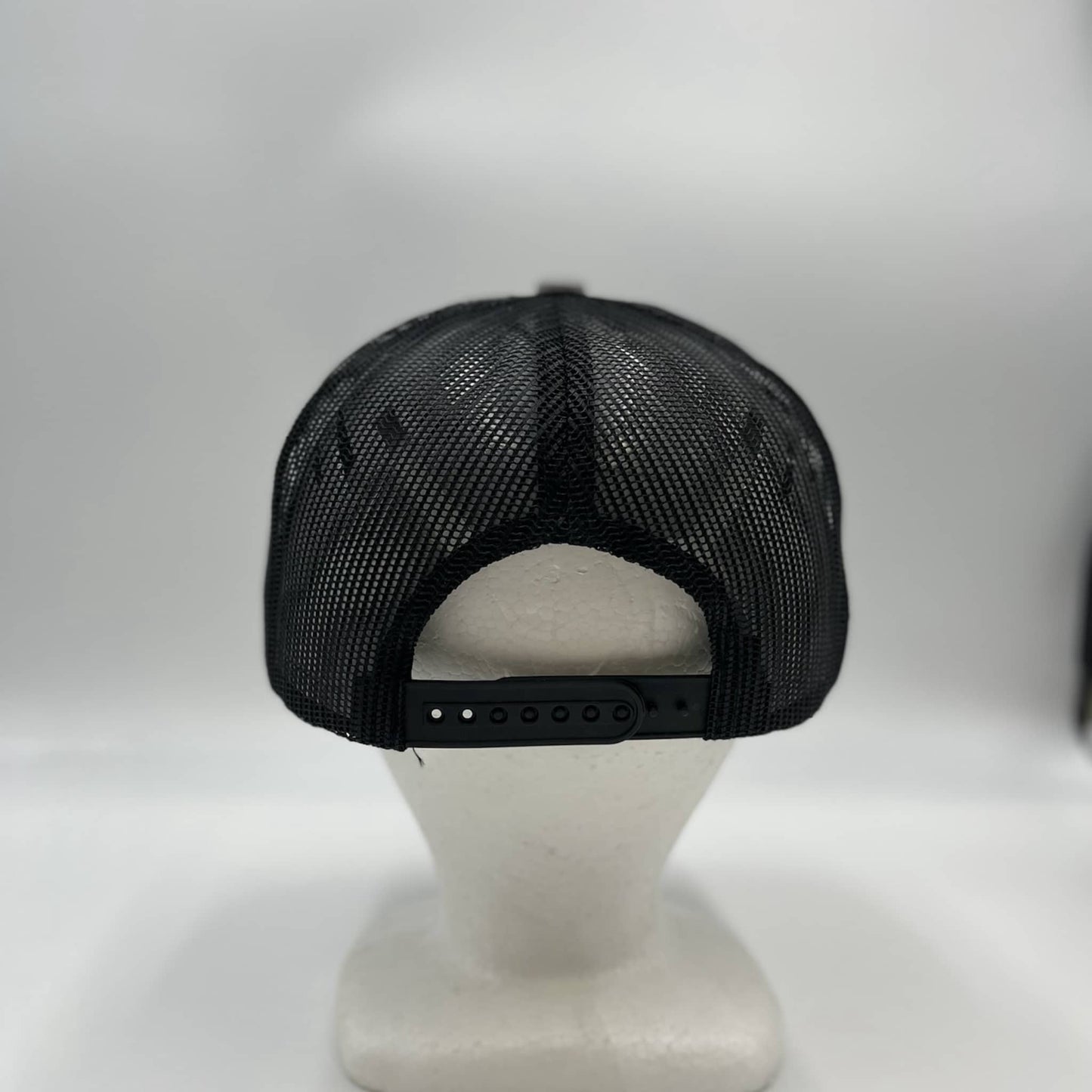 Plain Flat 5P Mesh Trucker Light Gray and Black Mesh 12-pck CF5M1209 Cap Hat