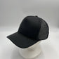 Plain Sponge Trucker Black 12-pck STM15 Cap Hat