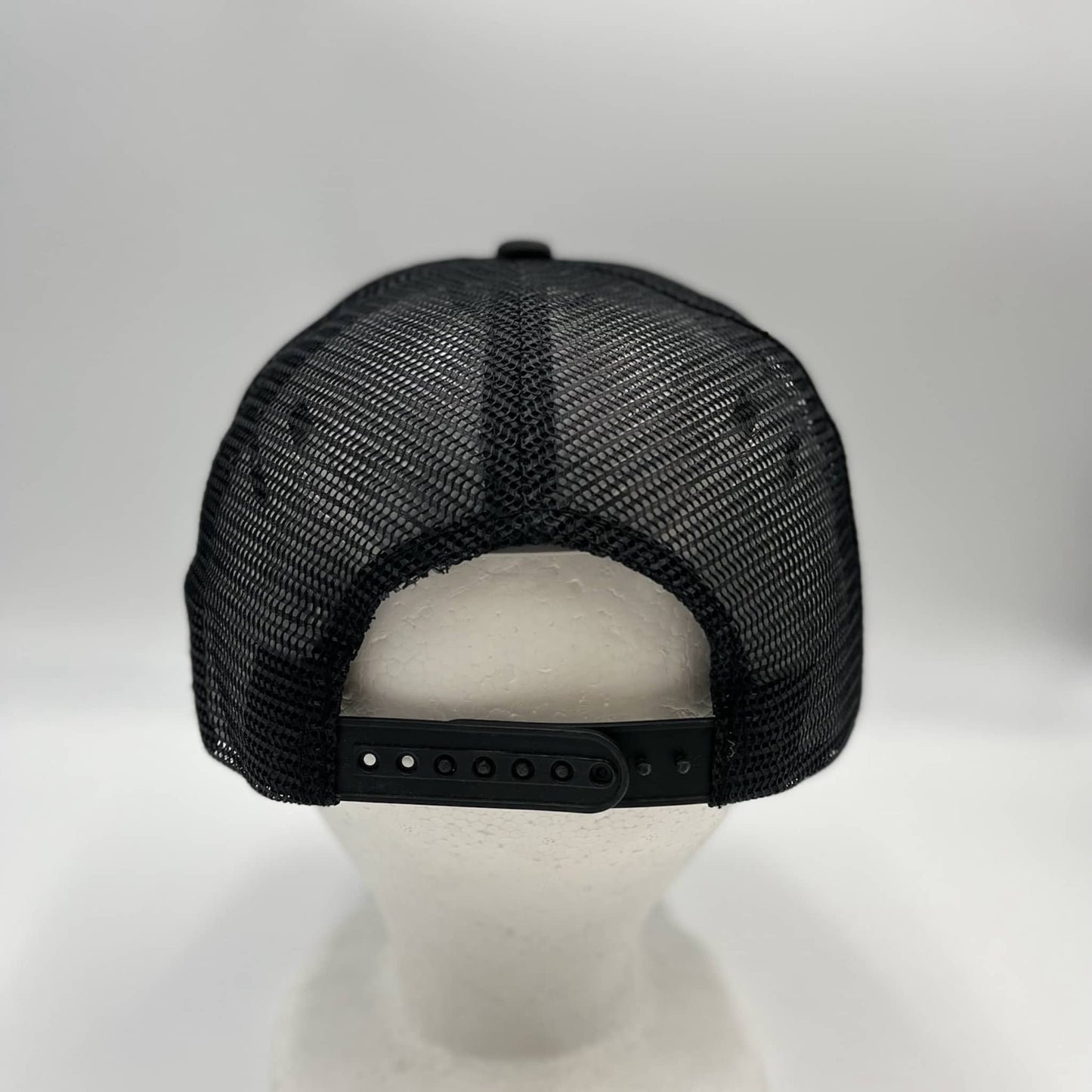 Alpha Omega Cap Plain Sponge Trucker Black 12-pck STM15 Cap Hat