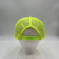 Plain Sponge Trucker Neon Yellow 12-pck STM18 Cap Hat