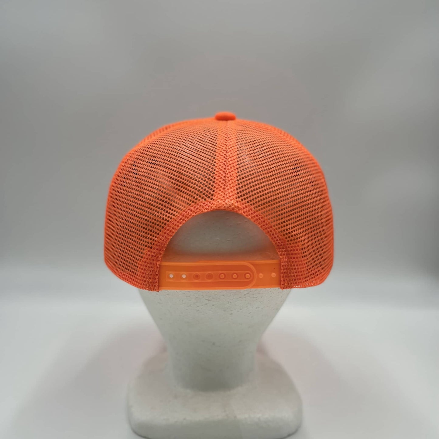 Alpha Omega Cap Plain Sponge Trucker orange 12-pck STM19 Cap Hat