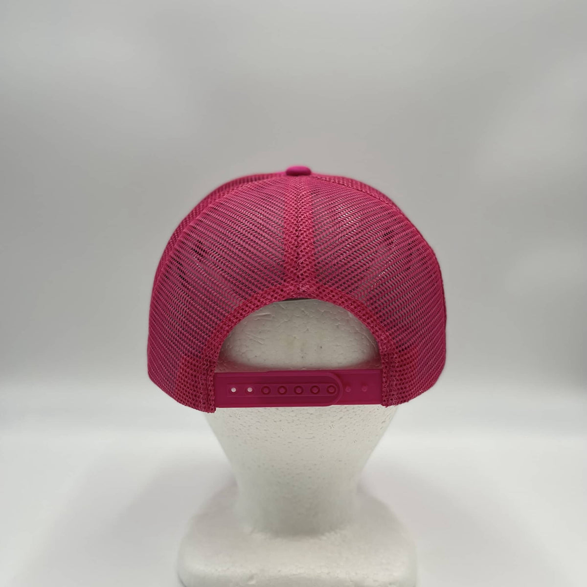 Plain Sponge Trucker Hot Pink 12-pck STM21 Cap Hat