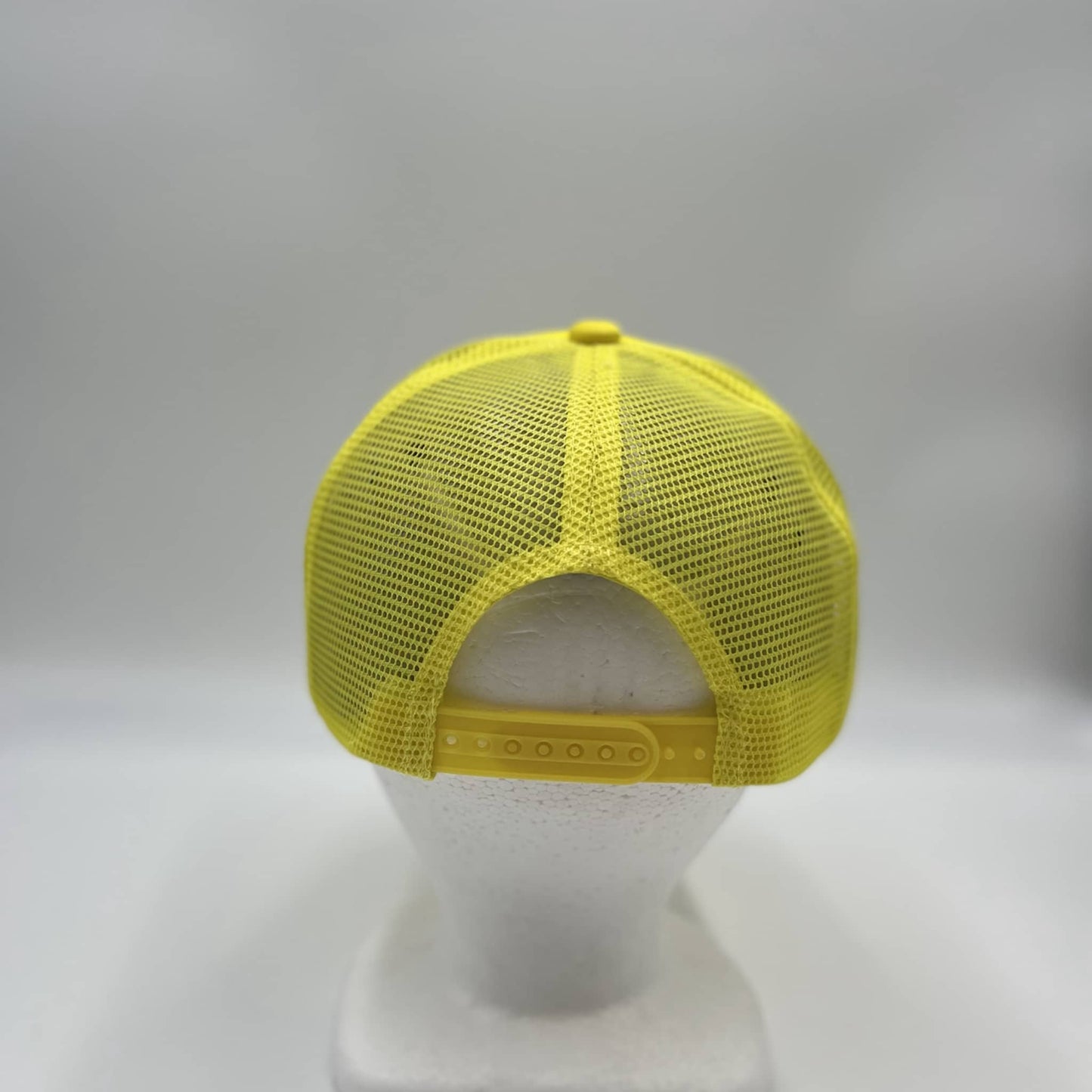 Alpha Omega Cap Plain Sponge Trucker Yellow 12-pck STM13 Cap Hat