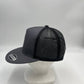 Plain Flat 5P Mesh Trucker Gray and Black Mesh 12 pack CF5M1204 Cap Hat