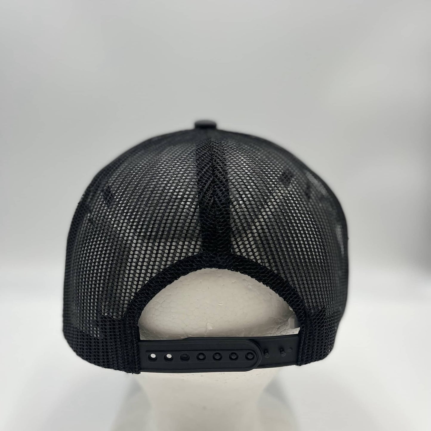Plain Flat 5P Mesh Trucker Gray and Black Mesh 12 pack CF5M1204 Cap Hat