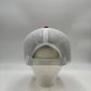 Plain Flat 5P Mesh Trucker Red and White Mesh 12-pck CF5M1201 Cap Hat
