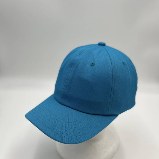 Alpha Omega Cap Plain Cotton Cap Cerulean 12-pck CCW0811 Cap Hat