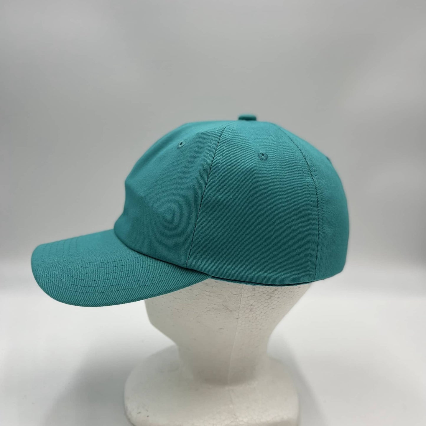 Plain Cotton Cap Teal 12-pck CCW0810 Cap Hat