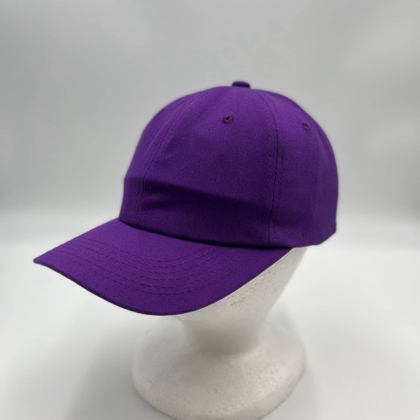 Plain Cotton Cap Purple 12-pck CCW0808 Cap Hat