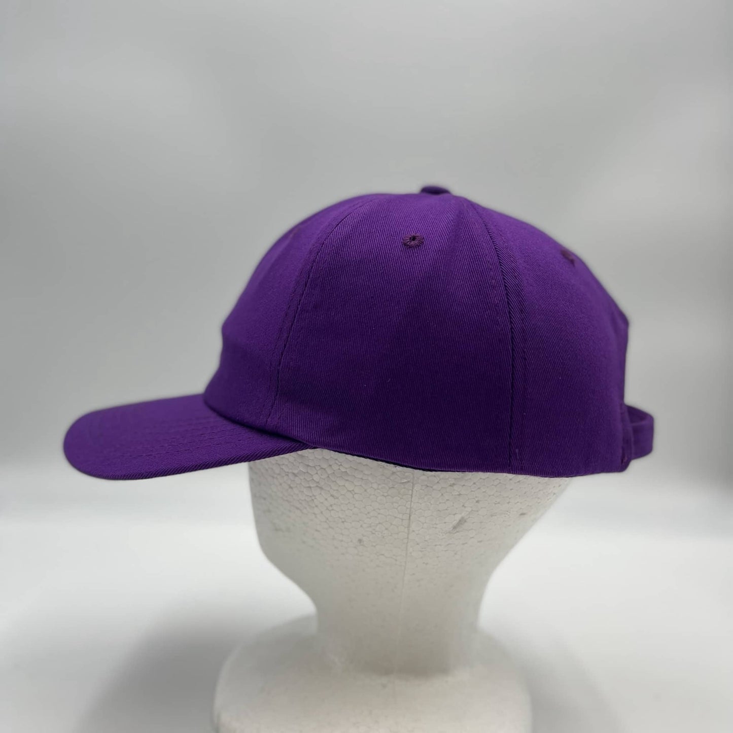 Alpha Omega Cap Plain Cotton Cap Purple 12-pck CCW0808 Cap Hat