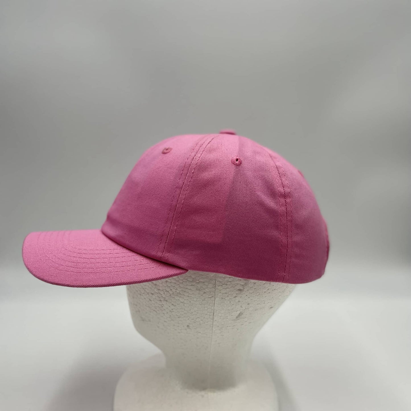 Plain Cotton Cap Rose 12-pck CCW0815 Cap Hat